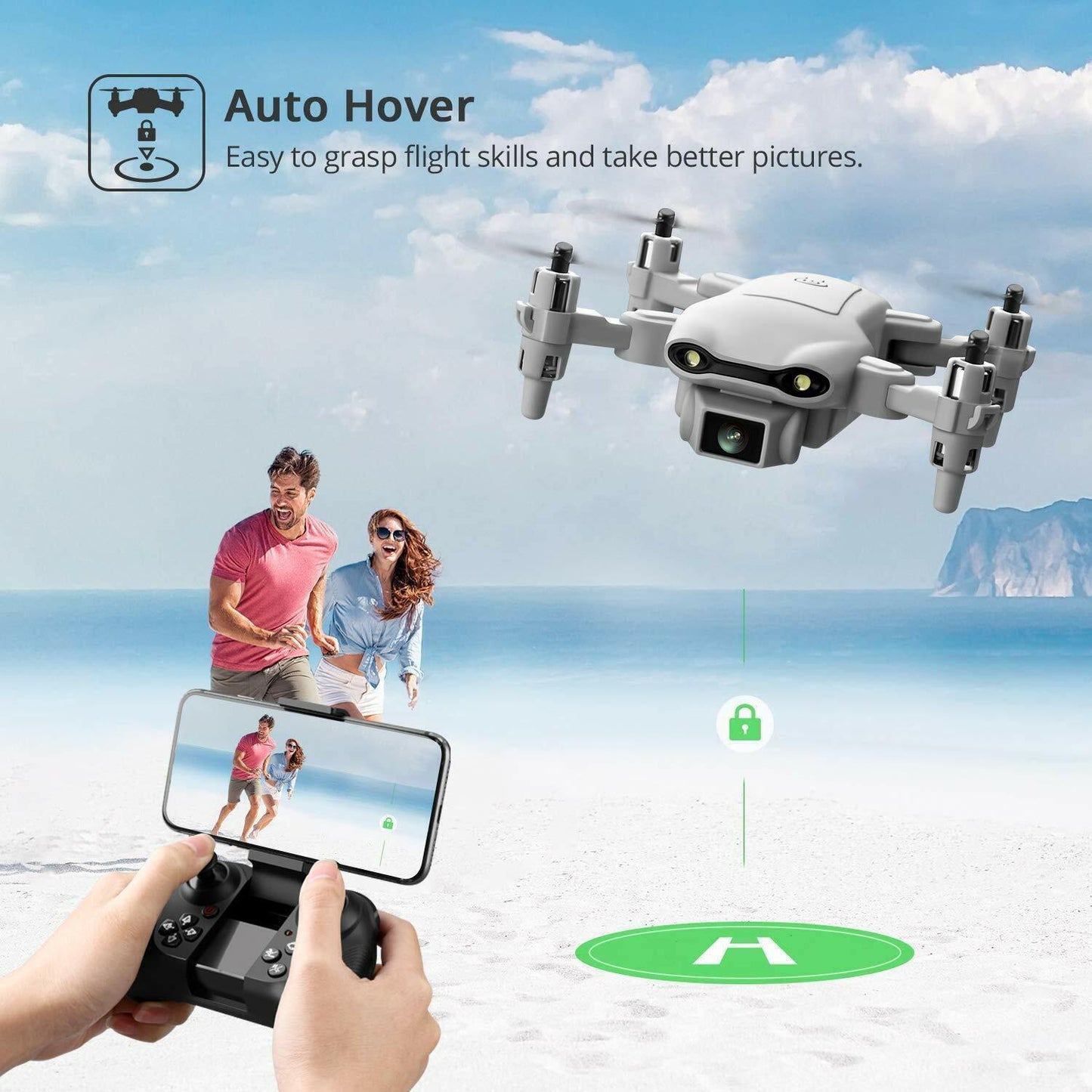 4D V9 Mini Drone With Camera For Kids, Remote Control Toys Gifts For Boys and Girls