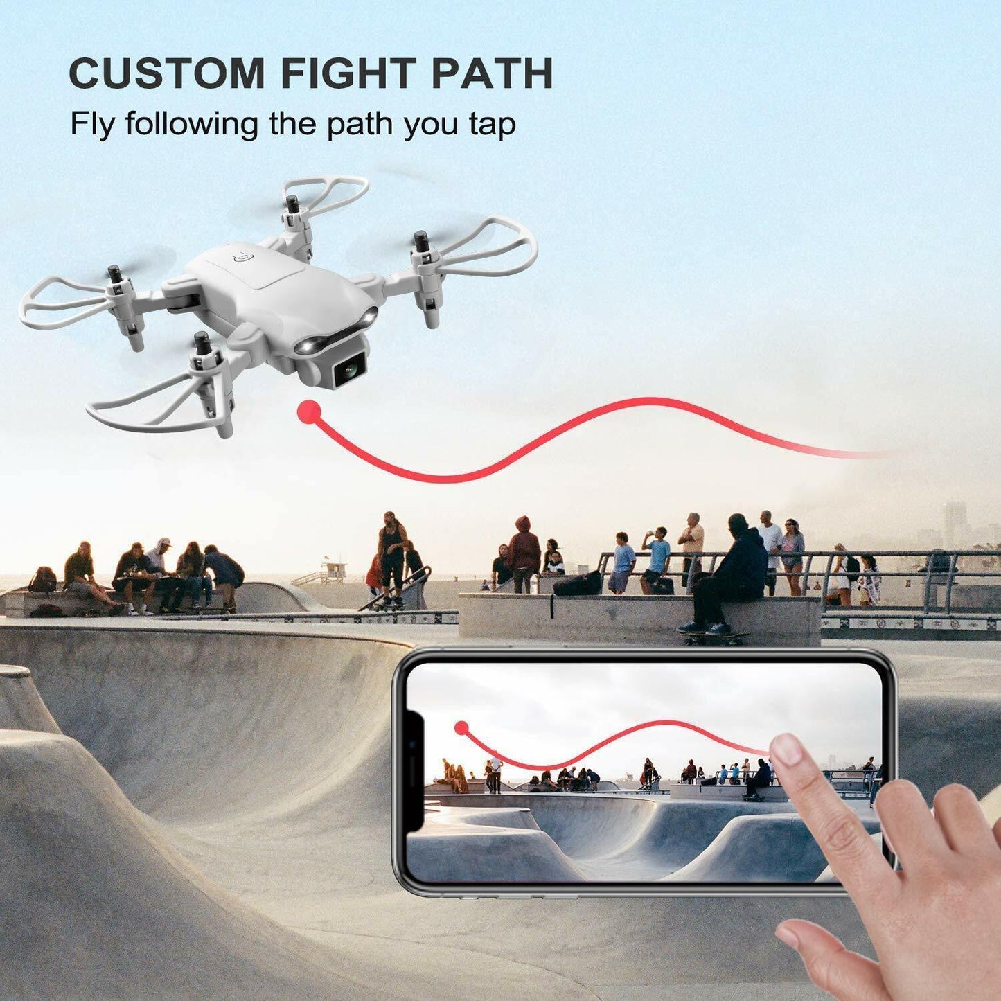 4D V9 Mini Drone With Camera For Kids, Remote Control Toys Gifts For Boys and Girls