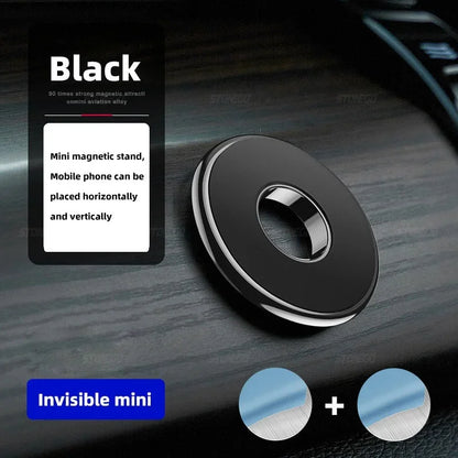 Revolutionary Magnetic Car Phone Holder - Mini Round Shape Stand for Ultimate Convenience and Stability