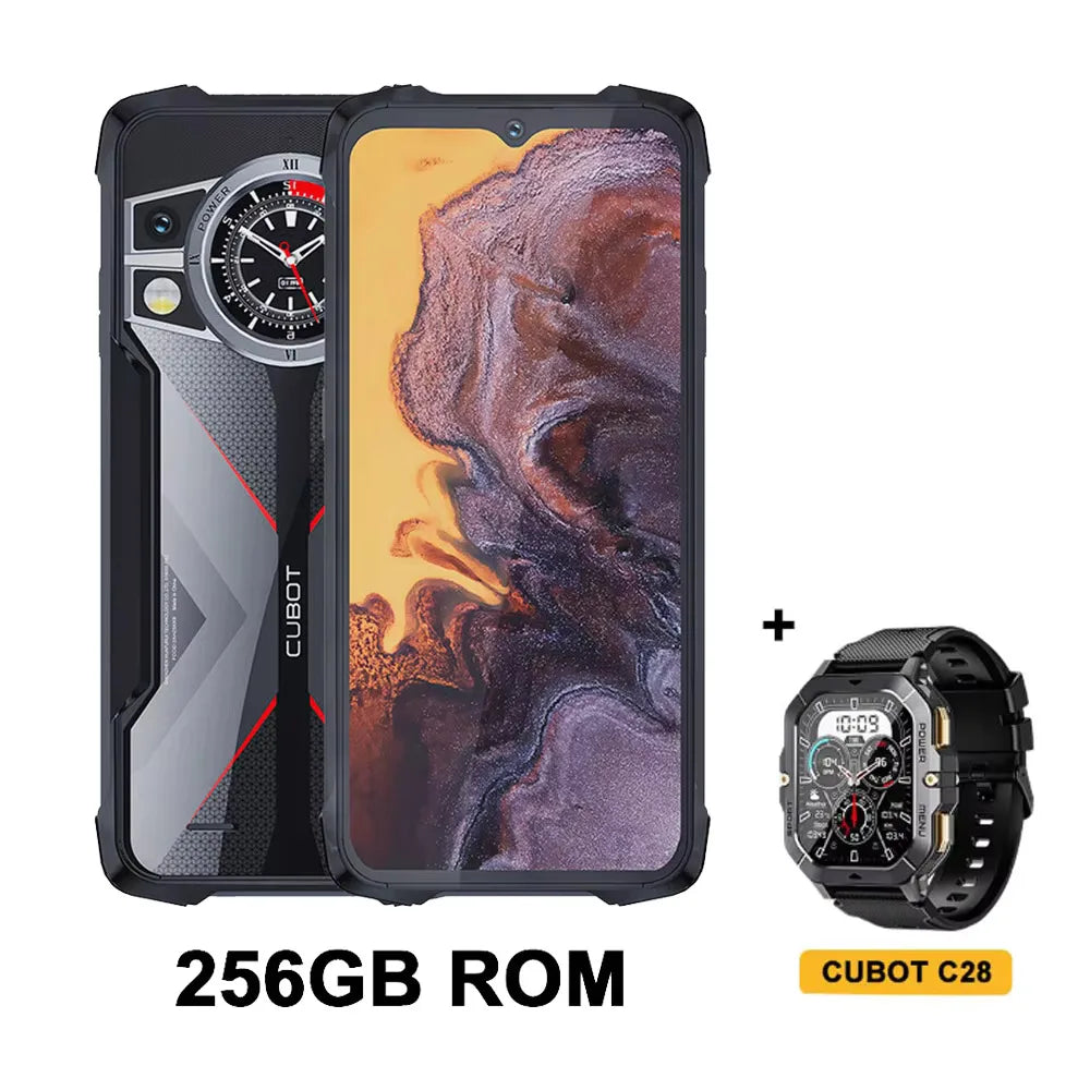 Kingkong 9 Rugged Smart Mobile Phone 6.583"120Hz Screen 100MP+32MP Camera 10600Mah Battery 24GB+256GB NFC GPS Cellphone