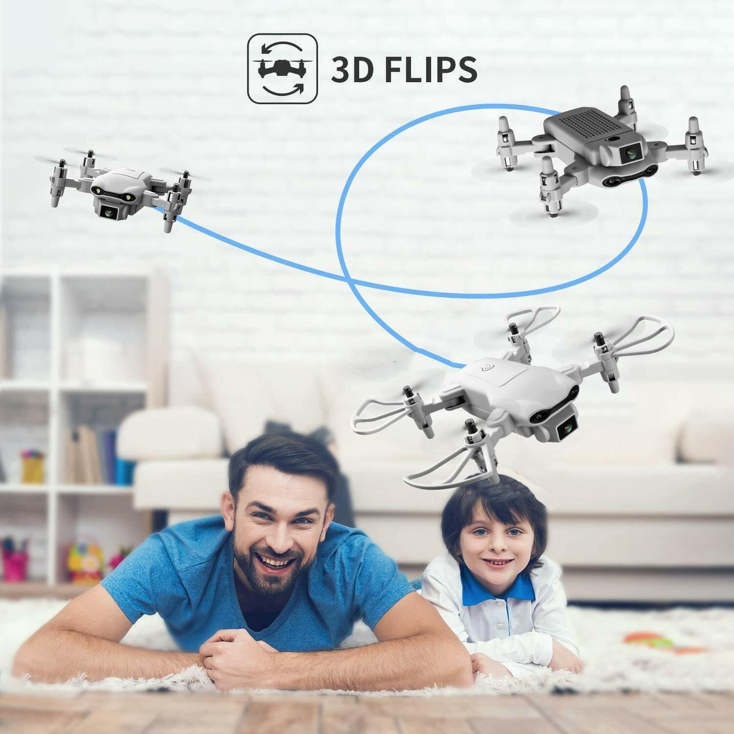 4D V9 Mini Drone With Camera For Kids, Remote Control Toys Gifts For Boys and Girls